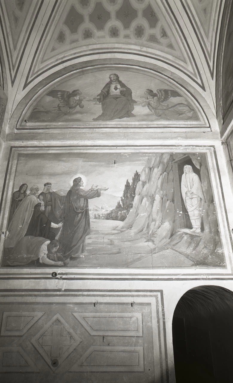 Pier Dandini - Madonna con Bambino con San Gregorio Magno, Santo Stefano, San Francesco e Sant'Antonio, Arezzo